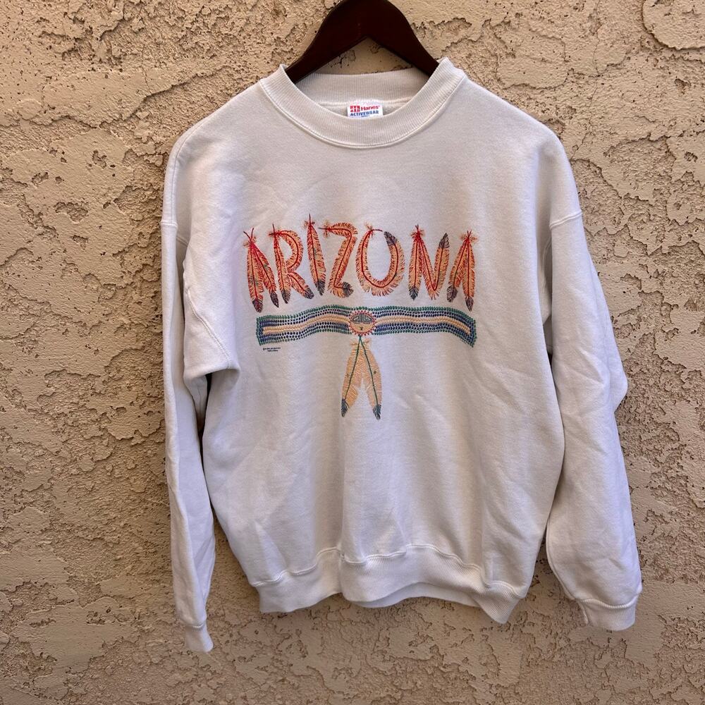 Vintage Arizona Native American 90s Sweatshirt Adult L